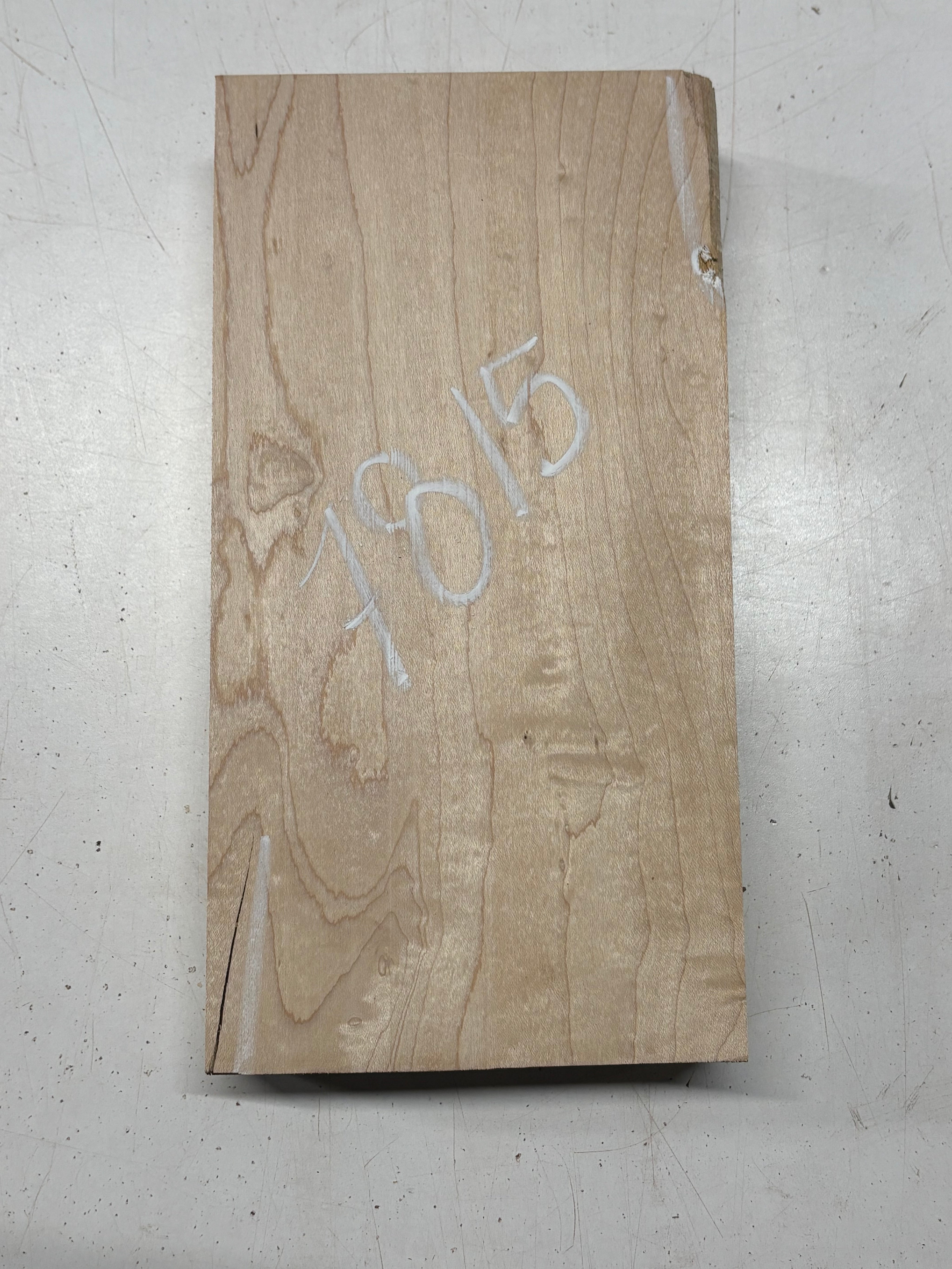 1 Piece, Hard Maple Lumber Board Blank 10-1/2"x4-1/2"x2"#7815 - Exotic Wood Zone