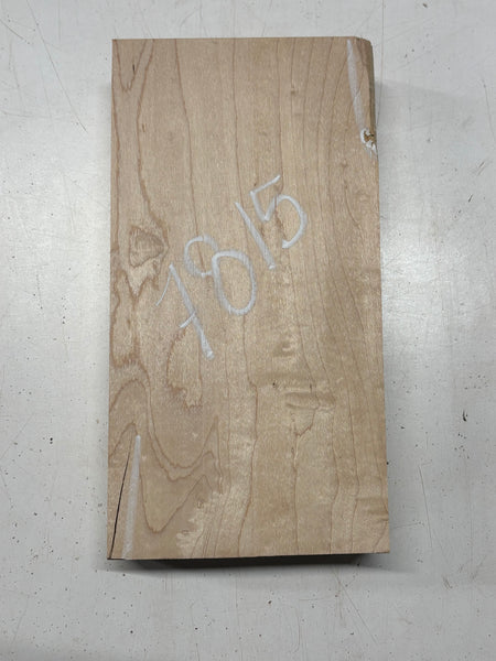 1 Piece, Hard Maple Lumber Board Blank 10-1/2"x4-1/2"x2"#7815 - Exotic Wood Zone