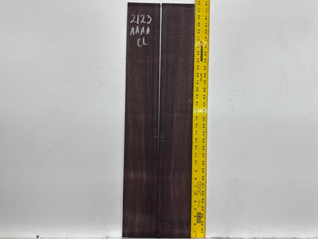 East Indian Rosewood Classical AAAA Grade Guitar Back & Side Set #2123 - Exotic Wood Zone