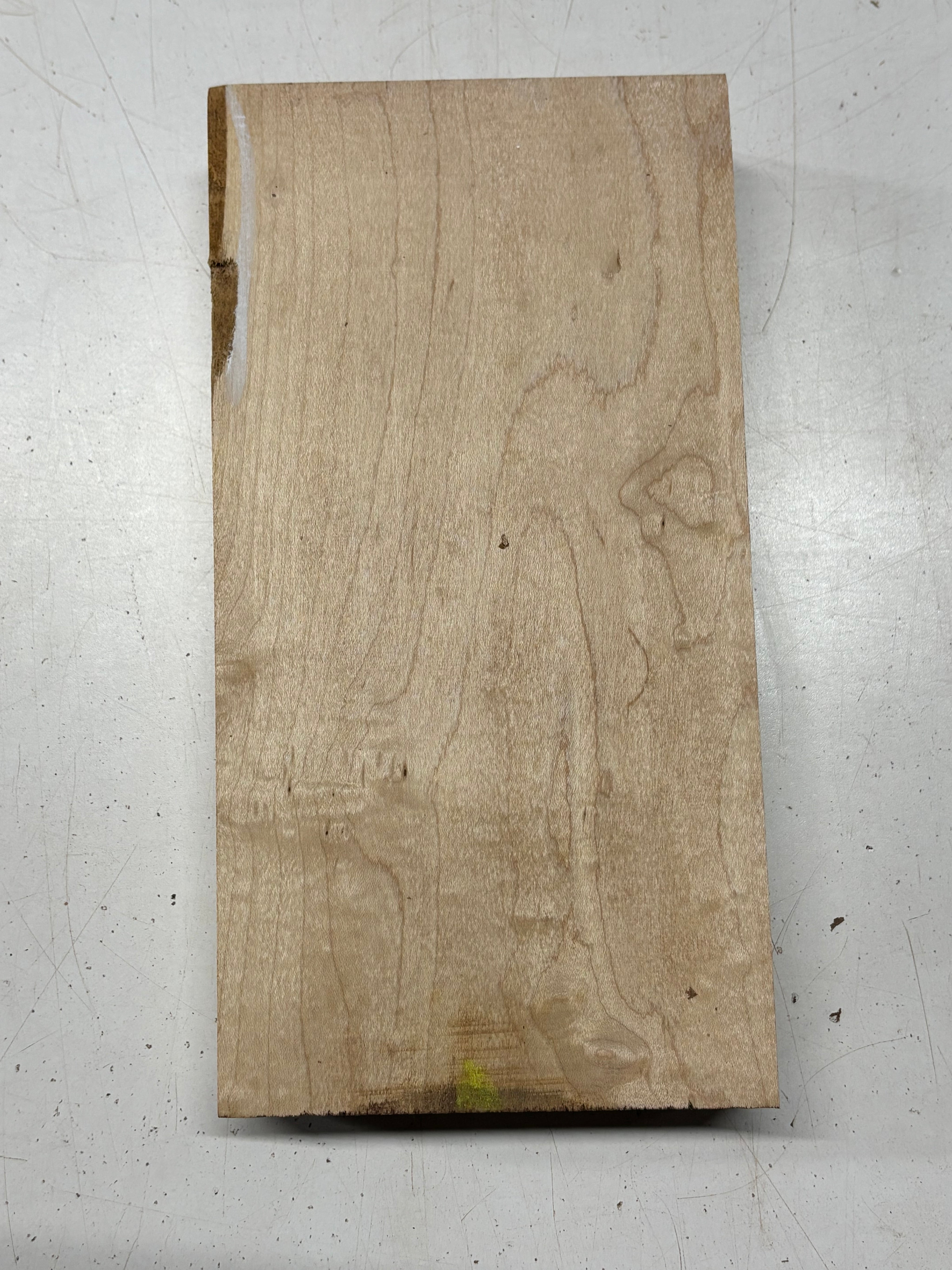 1 Piece, Hard Maple Lumber Board Blank 10-1/2"x4-1/2"x2"#7815 - Exotic Wood Zone