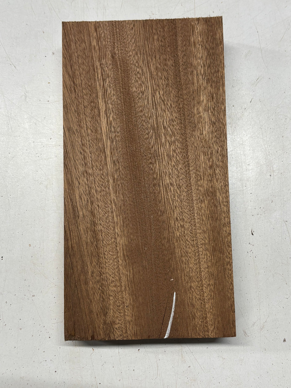 1 Piece, Sapele Lumber Board Blank 10-1/2'x5-1/2"x1-7/8"#7816 Exotic Wood Zone New 
