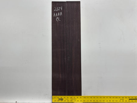East Indian Rosewood Classical AAAA Grade Guitar Back & Side Set #2124 - Exotic Wood Zone