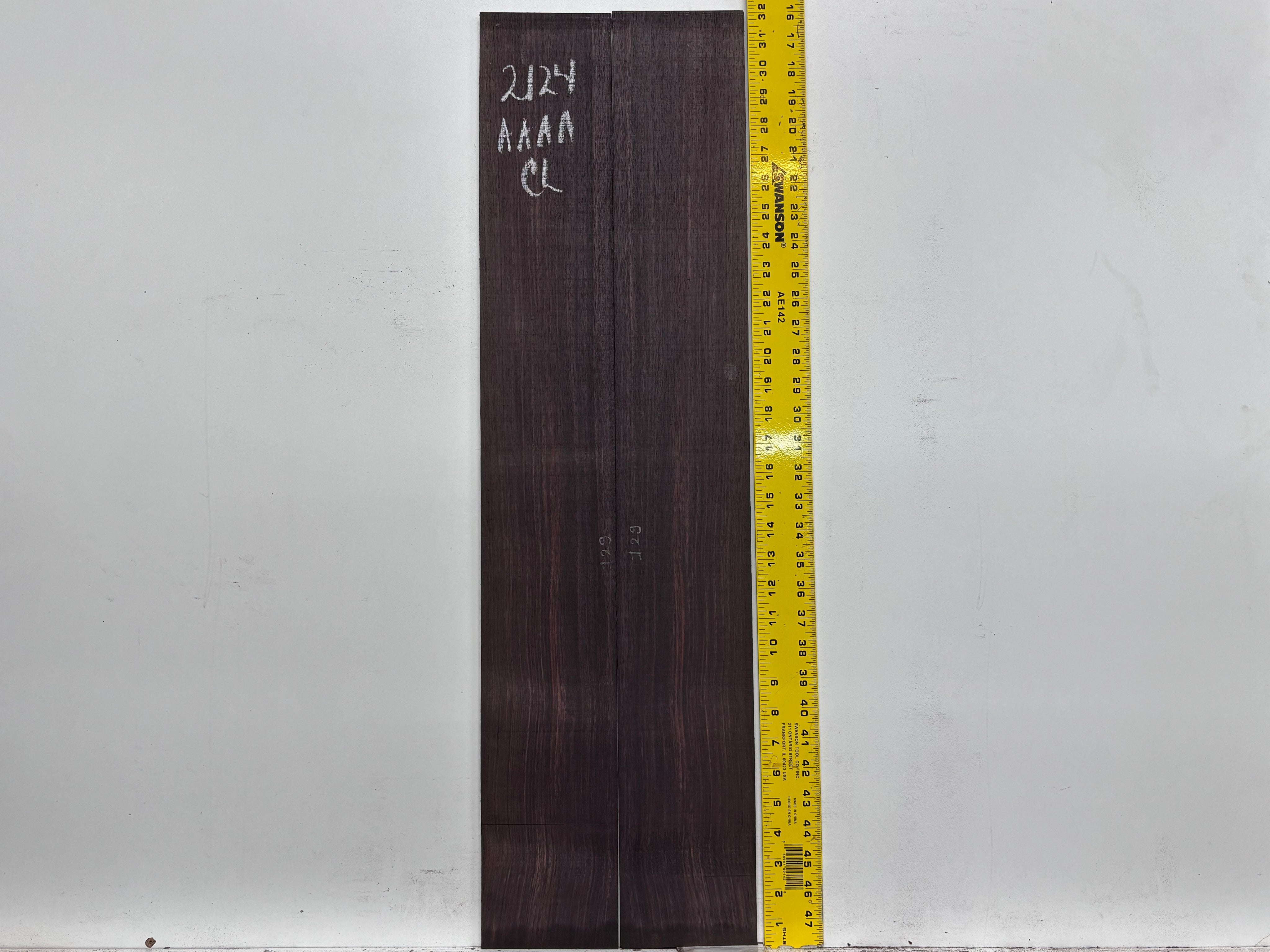 East Indian Rosewood Classical AAAA Grade Guitar Back & Side Set #2124 - Exotic Wood Zone