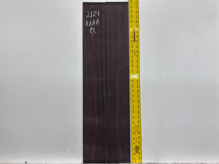 East Indian Rosewood Classical AAAA Grade Guitar Back & Side Set #2124 - Exotic Wood Zone