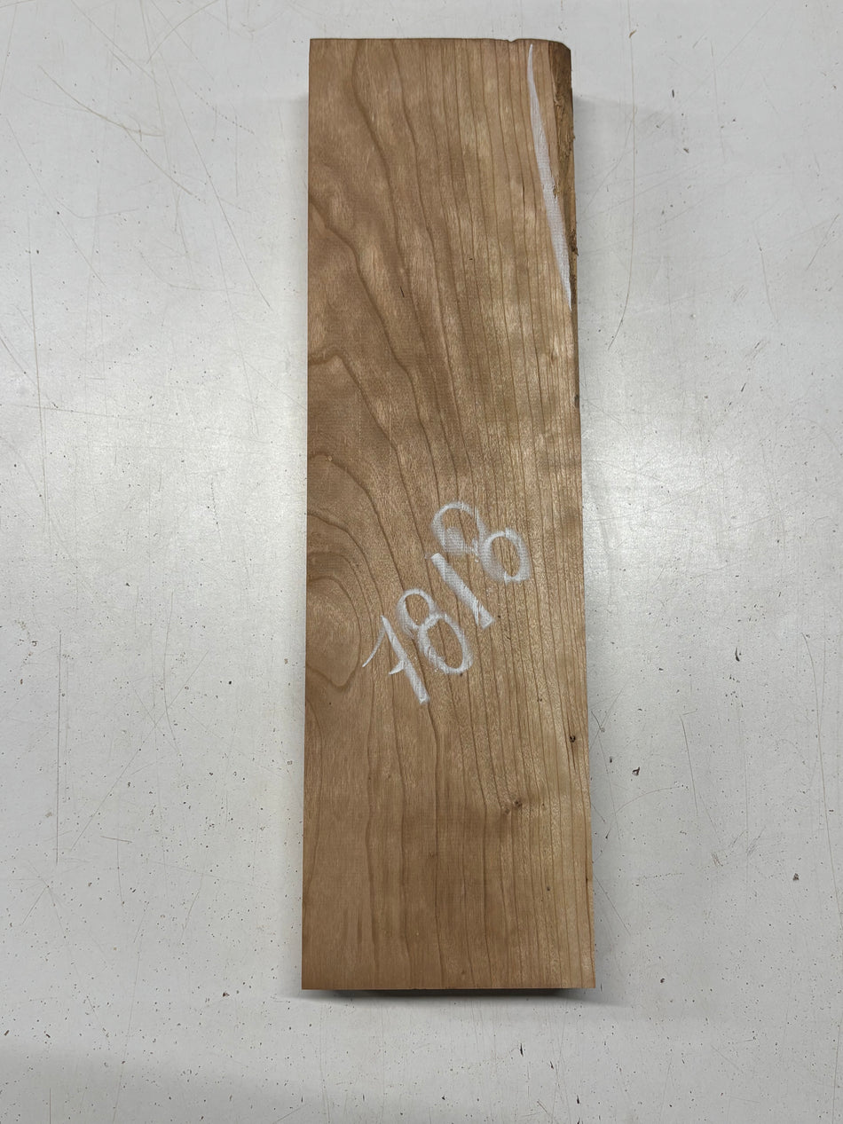 1 Piece, Cherry Lumber Board Blank 16"x4-5/8"x1-7/8"#7818 - Exotic Wood Zone