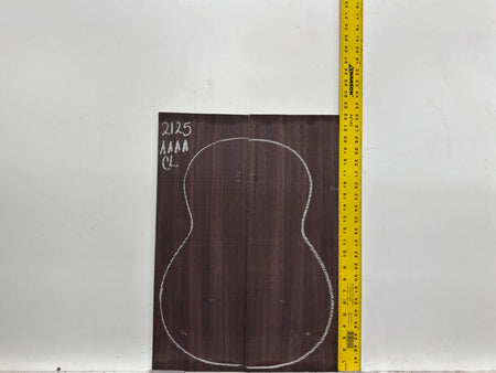 East Indian Rosewood Classical AAAA Grade Guitar Back & Side Set #2125 - Exotic Wood Zone
