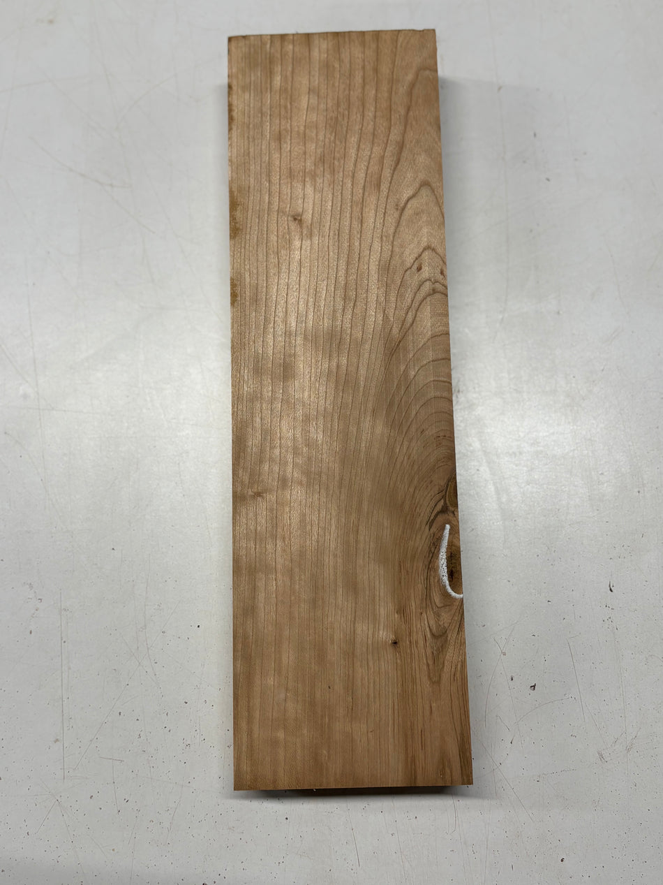 1 Piece, Cherry Lumber Board Blank 16"x4-5/8"x1-7/8"#7818 - Exotic Wood Zone