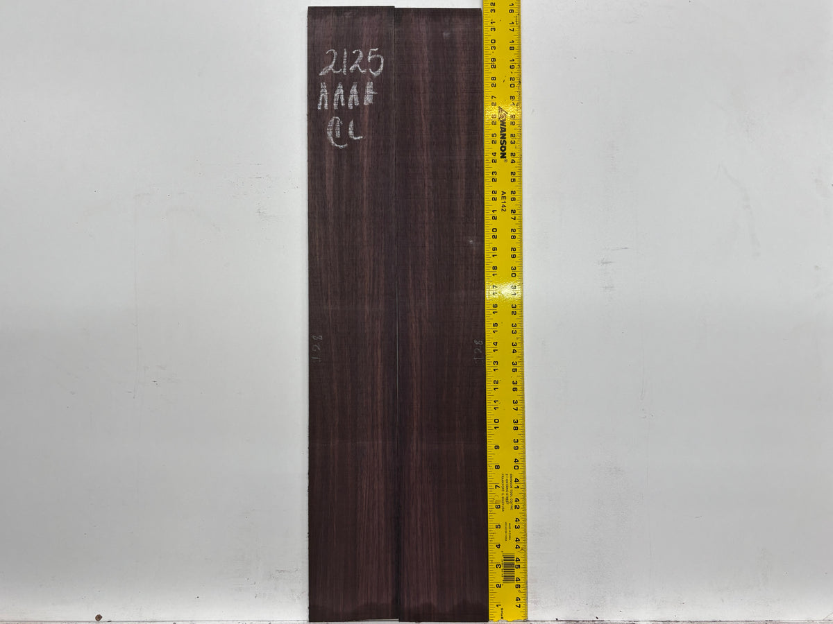 East Indian Rosewood Classical AAAA Grade Guitar Back & Side Set #2125 - Exotic Wood Zone