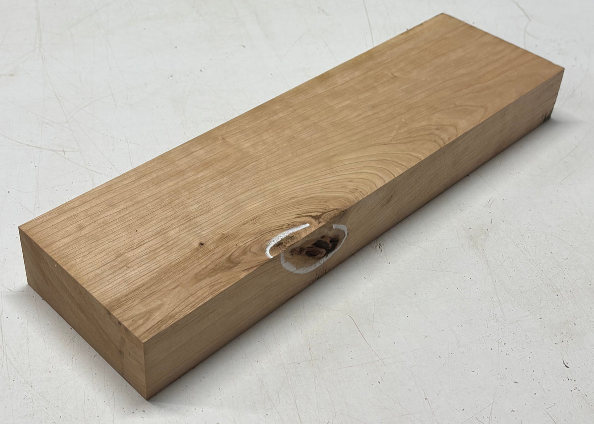 1 Piece, Cherry Lumber Board Blank 16"x4-5/8"x1-7/8"#7818 - Exotic Wood Zone