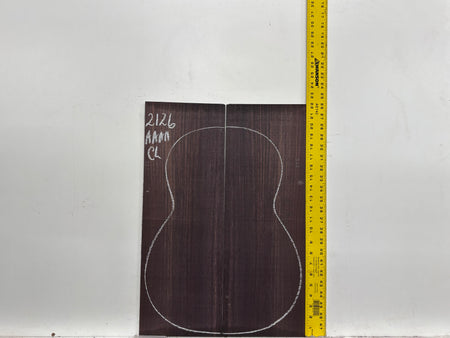 East Indian Rosewood Classical AAAA Grade Guitar Back & Side Set #2126 - Exotic Wood Zone