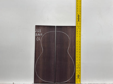East Indian Rosewood Classical AAAA Grade Guitar Back & Side Set #2127 - Exotic Wood Zone