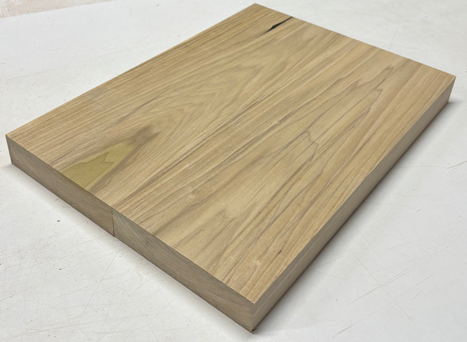 Poplar Guitar Body Blank - 21" x 15" x 1-7/8" (2 Pcs Glued) #413