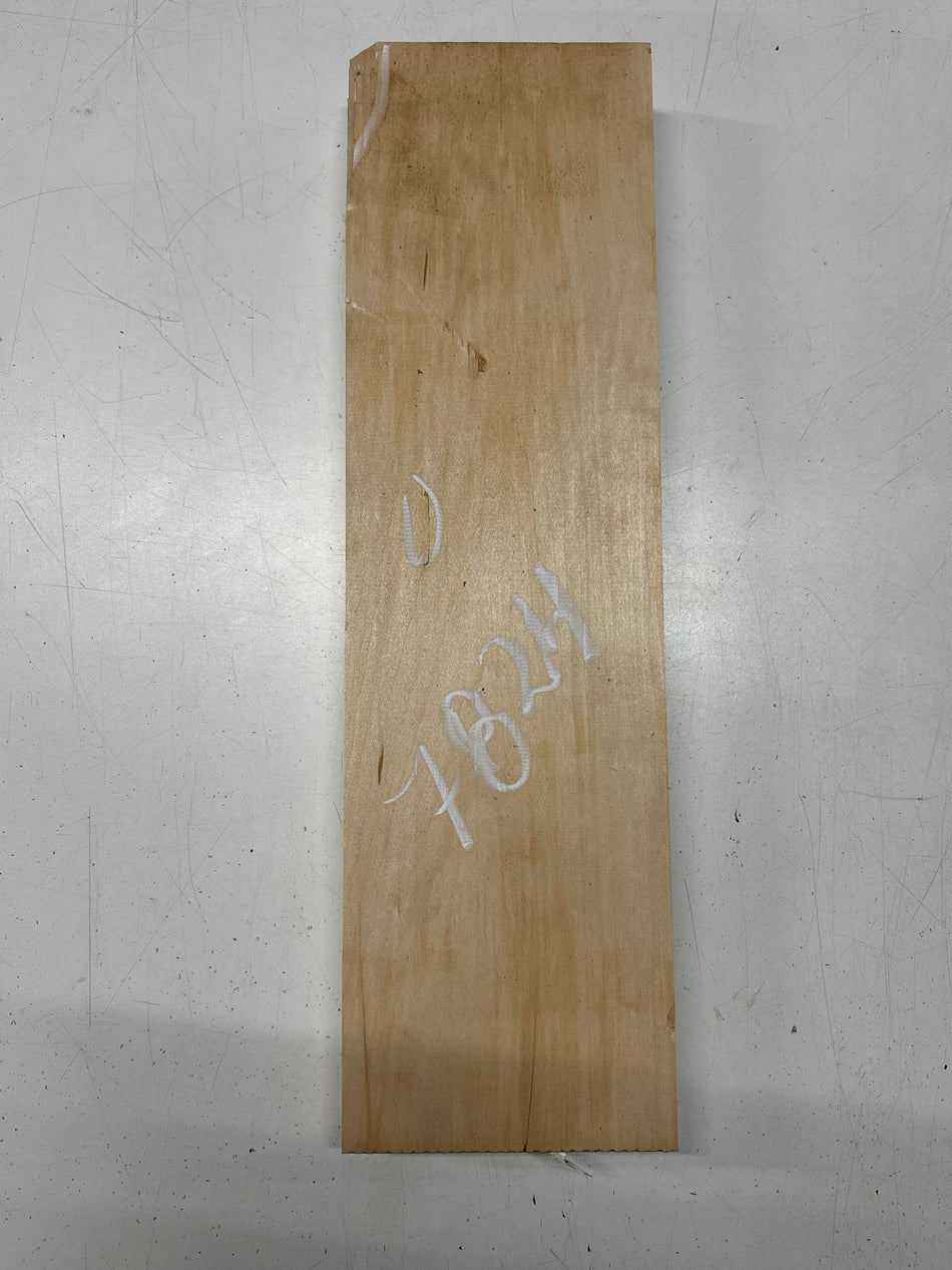 1 Piece, Basswood Lumber Board Blank 19-1/2'x5-1/2"x1-3/4"#7824 - Exotic Wood Zone