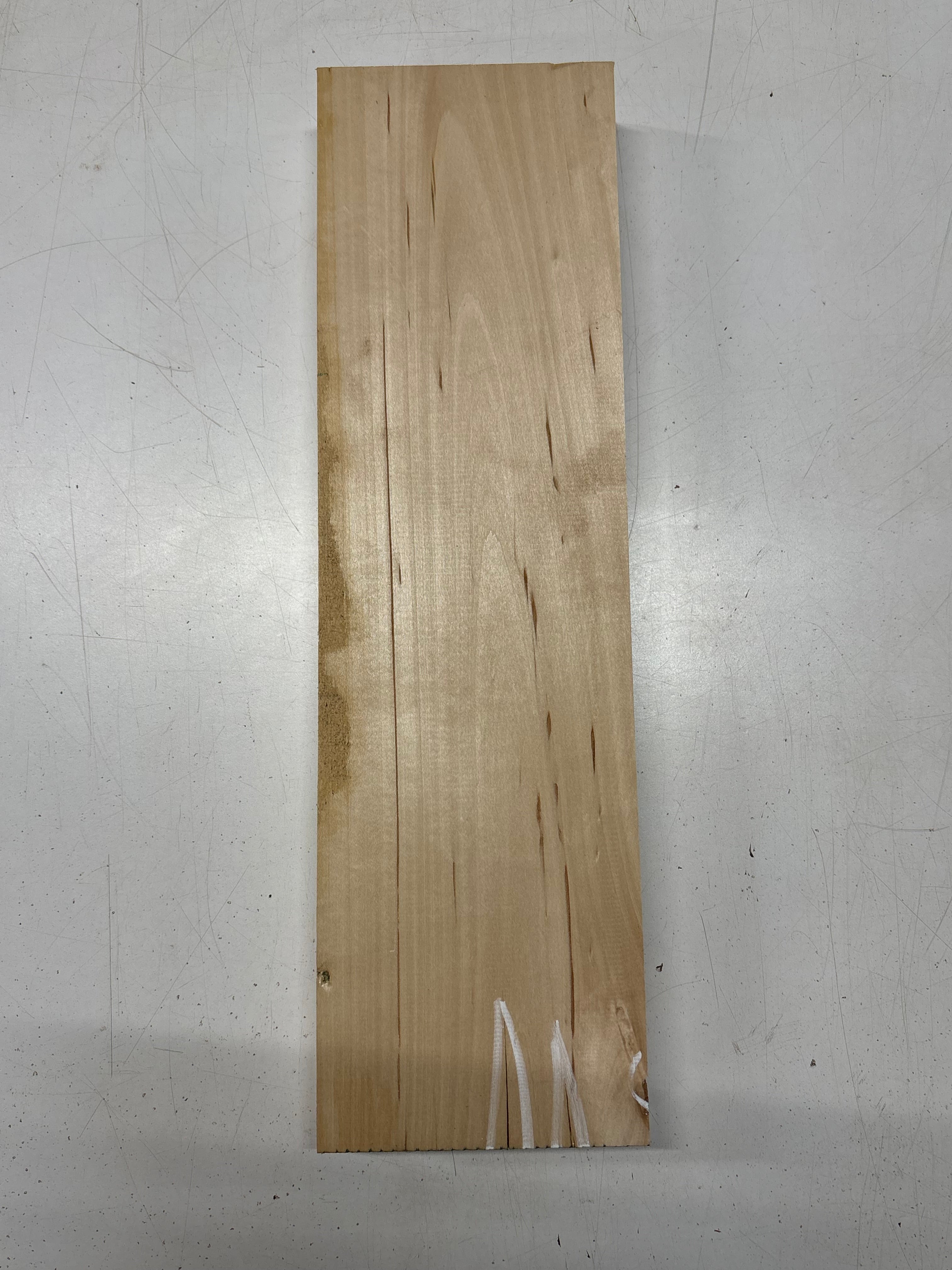 1 Piece, Basswood Lumber Board Blank 19-1/2'x5-1/2"x1-3/4"#7824 - Exotic Wood Zone