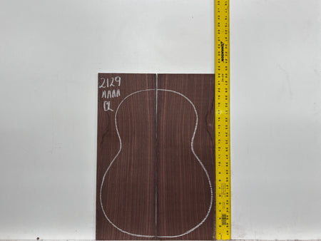 East Indian Rosewood Classical AAAA Grade Guitar Back & Side Set #2129 - Exotic Wood Zone
