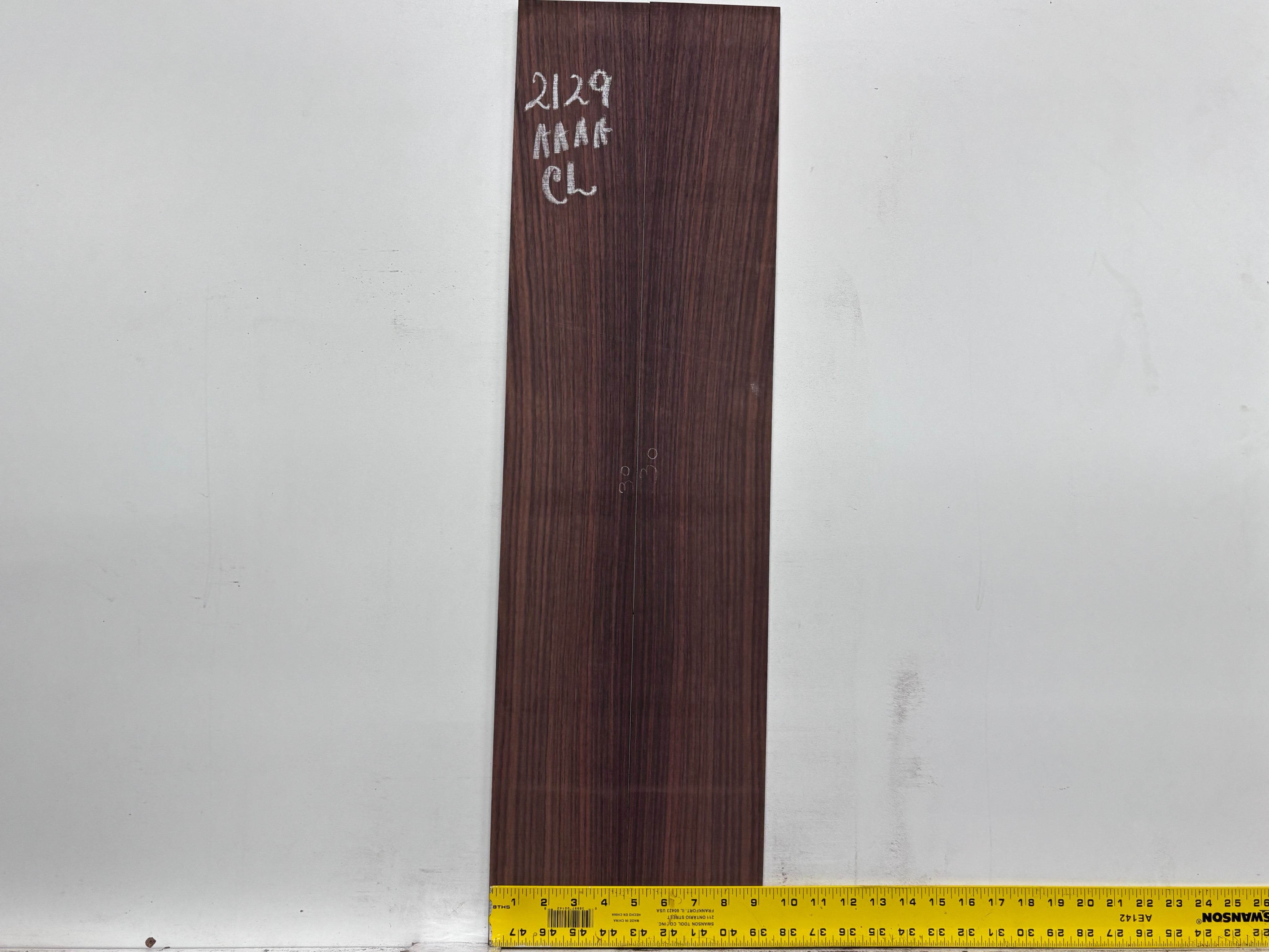 East Indian Rosewood Classical AAAA Grade Guitar Back & Side Set #2129 - Exotic Wood Zone