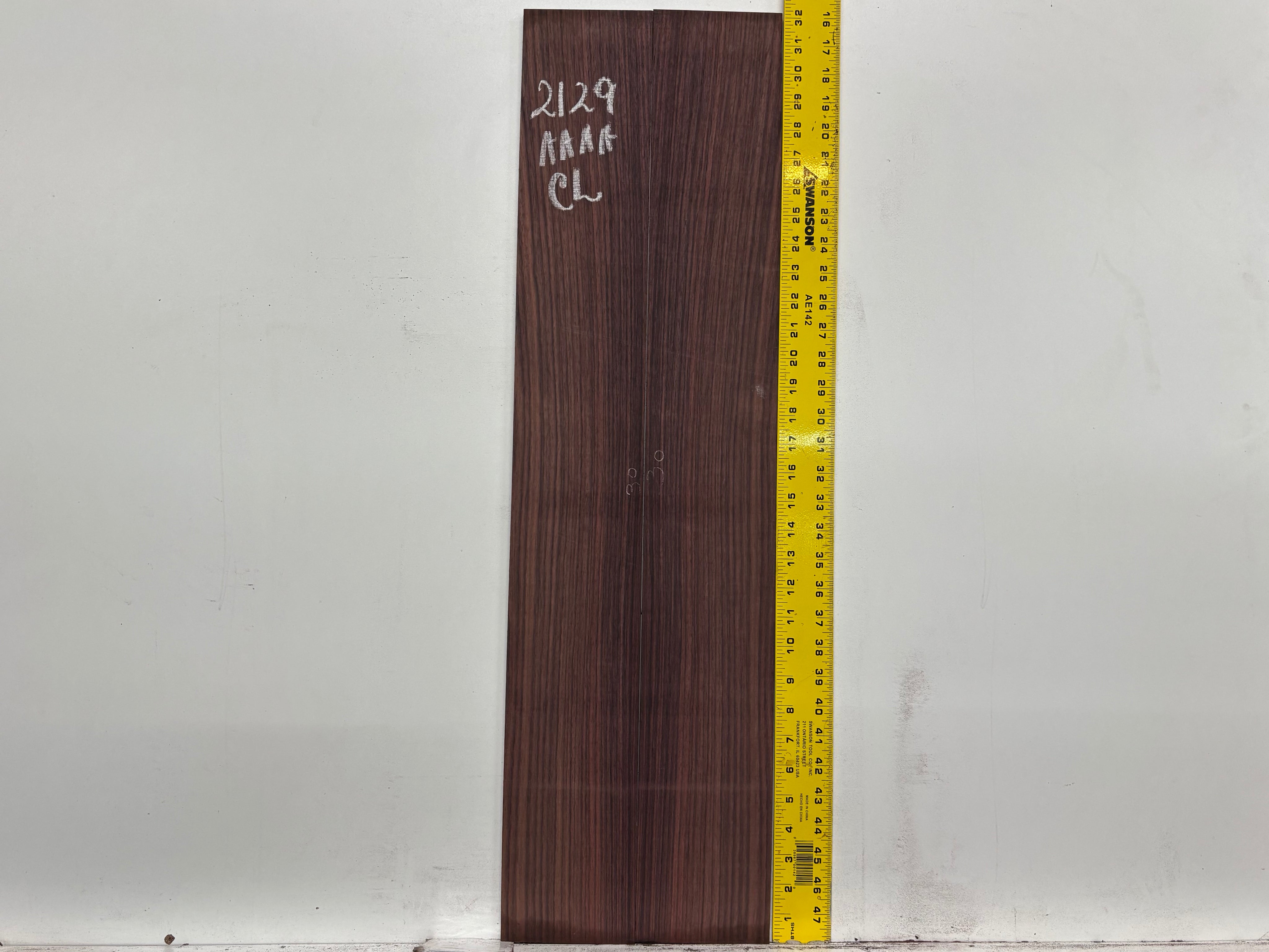 East Indian Rosewood Classical AAAA Grade Guitar Back & Side Set #2129 - Exotic Wood Zone