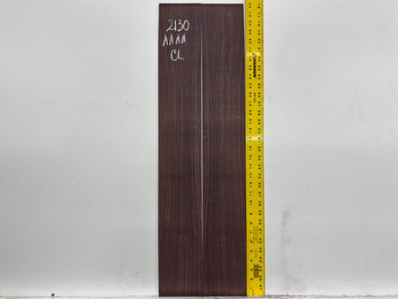 East Indian Rosewood Classical AAAA Grade Guitar Back & Side Set #2130 - Exotic Wood Zone