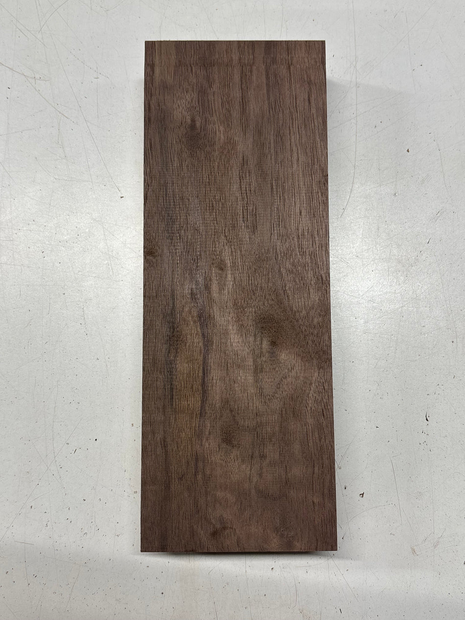 1 Piece, Walnut Lumber Board Blank 13"x4-3/4"x2"#7828 Exotic Wood Zone New 