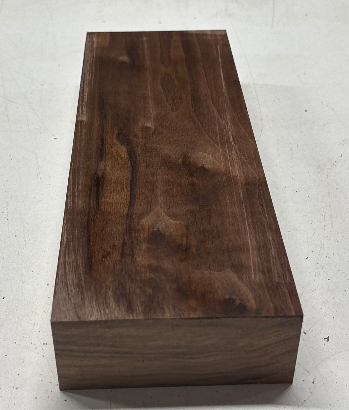 1 Piece, Walnut Lumber Board Blank 13"x4-3/4"x2"#7828 Exotic Wood Zone New 
