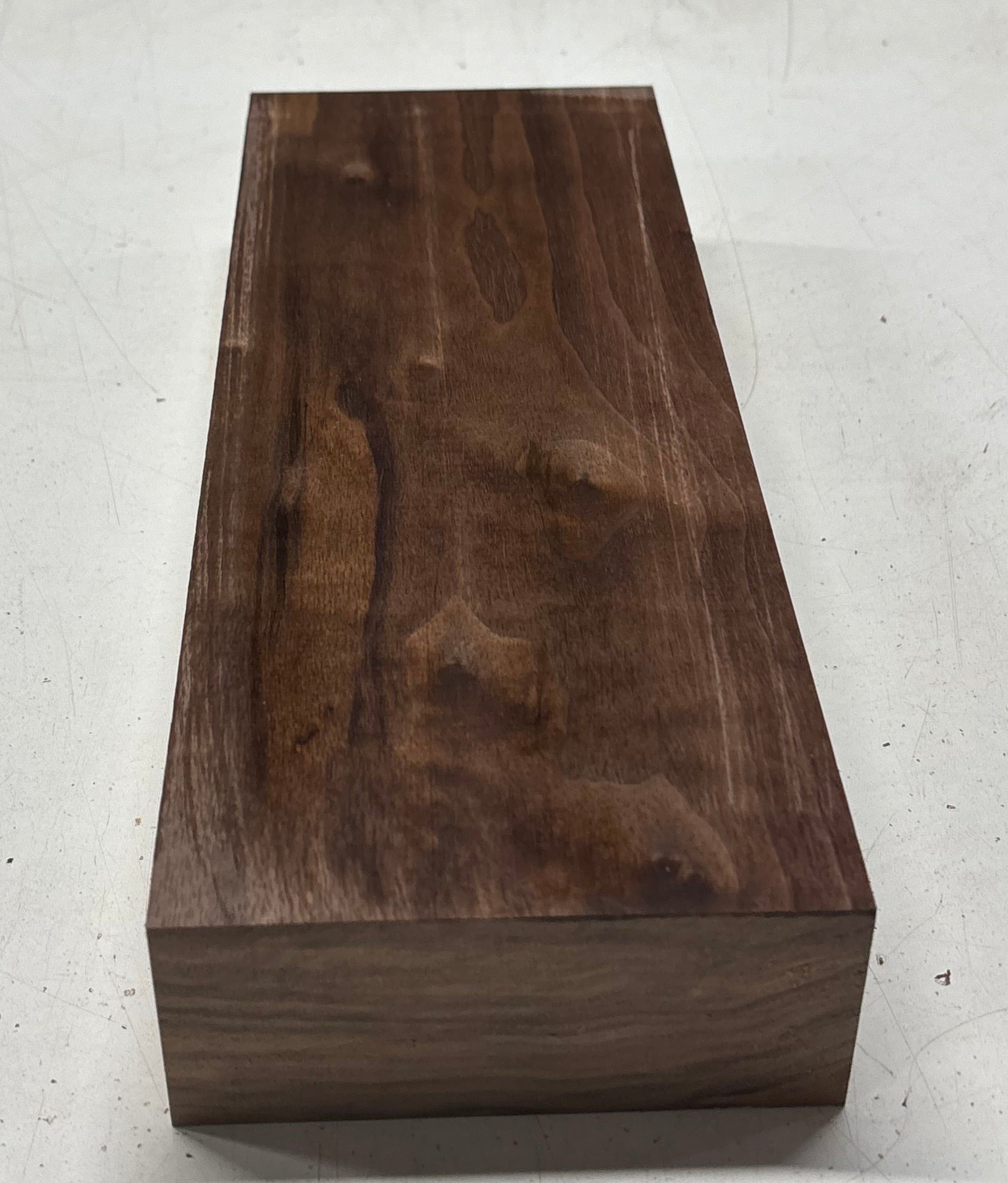 1 Piece, Walnut Lumber Board Blank 13"x4-3/4"x2"#7828 Exotic Wood Zone New 