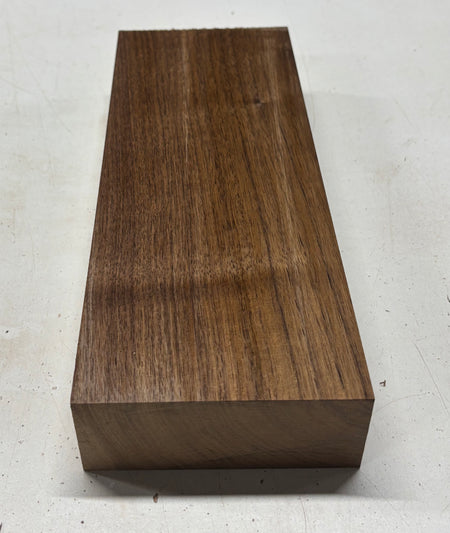 1 Piece, Black Walnut Lumber Board Blank 12"x4-3/4"x1-7/8"#7837 - Exotic Wood Zone