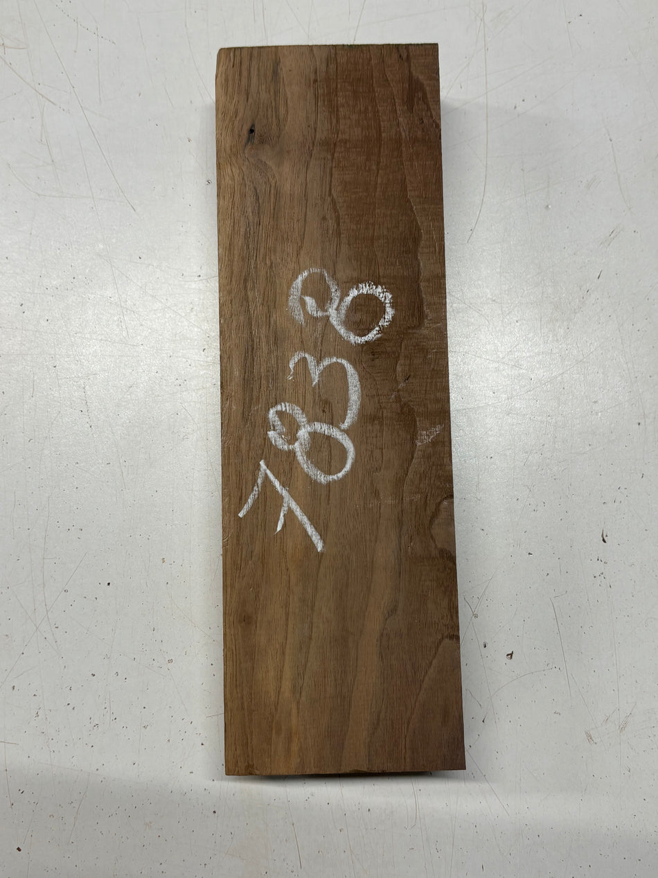 1 Piece, Black Walnut Lumber Board Blank 12"x3-7/8"x1-7/8"#7838 - Exotic Wood Zone