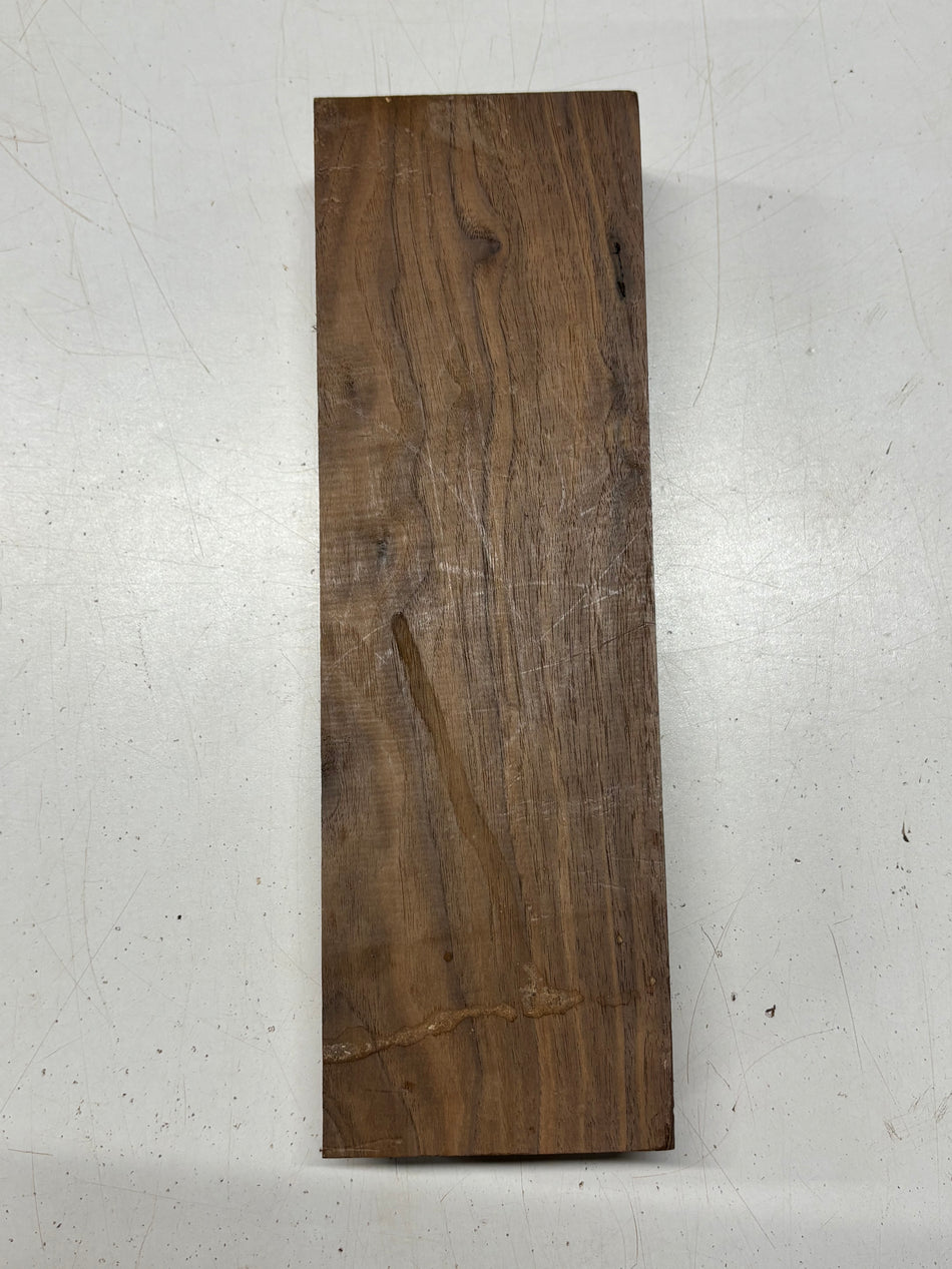 1 Piece, Black Walnut Lumber Board Blank 12"x3-7/8"x1-7/8"#7838 - Exotic Wood Zone