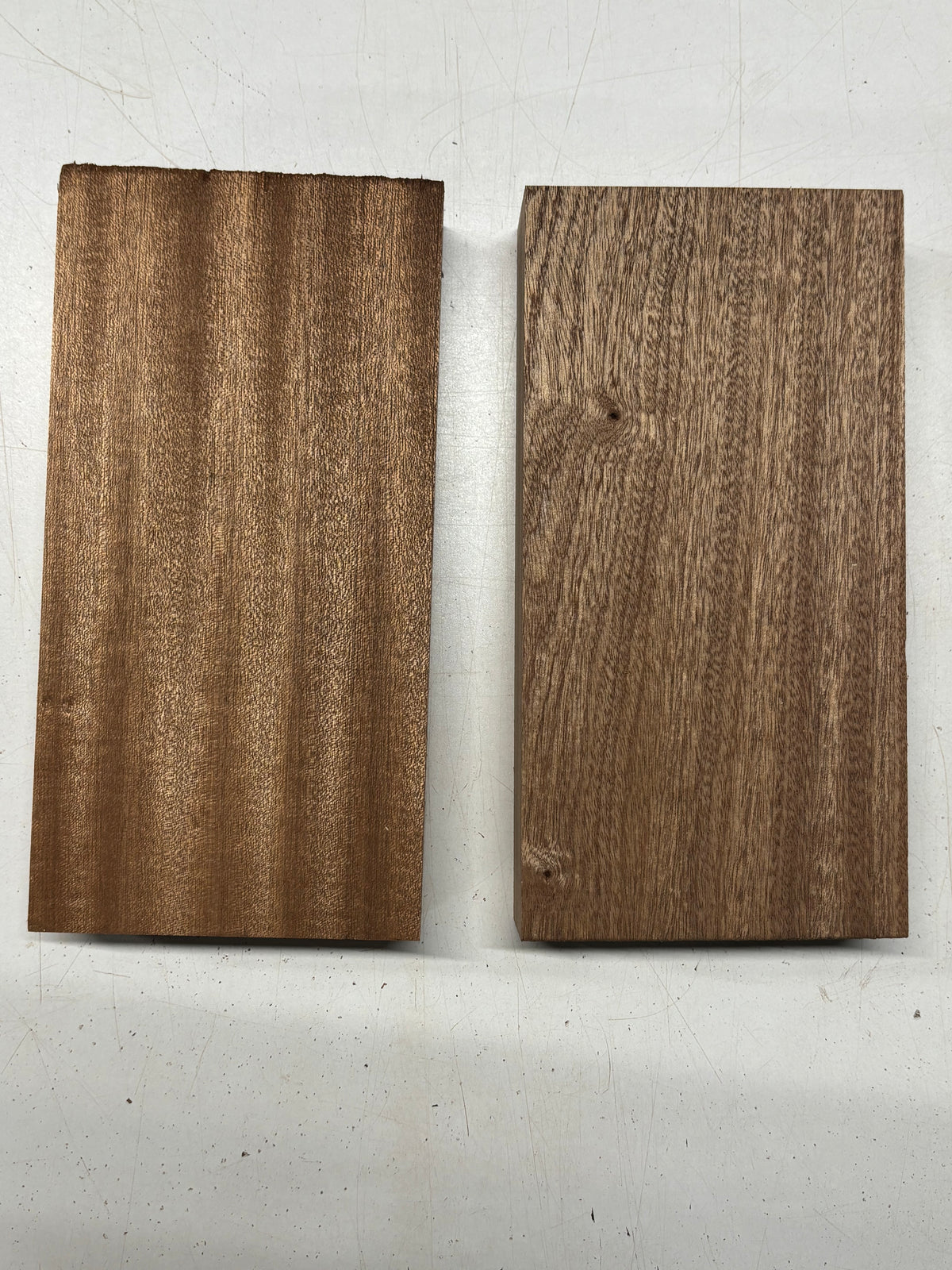 2 Pack, Sapele Lumber Board Blanks 10"x5-1/4"x1-7/8"#7839 Exotic Wood Zone New 