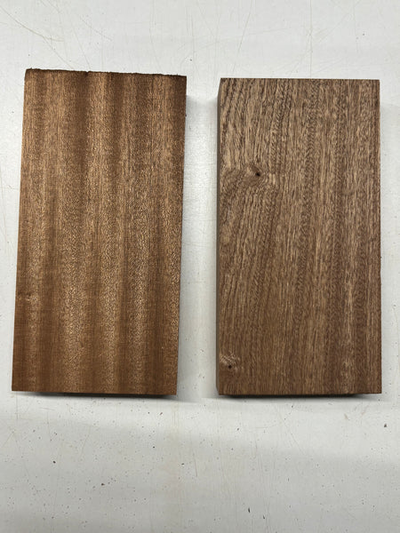 2 Pack, Sapele Lumber Board Blanks 10"x5-1/4"x1-7/8"#7839 Exotic Wood Zone New 