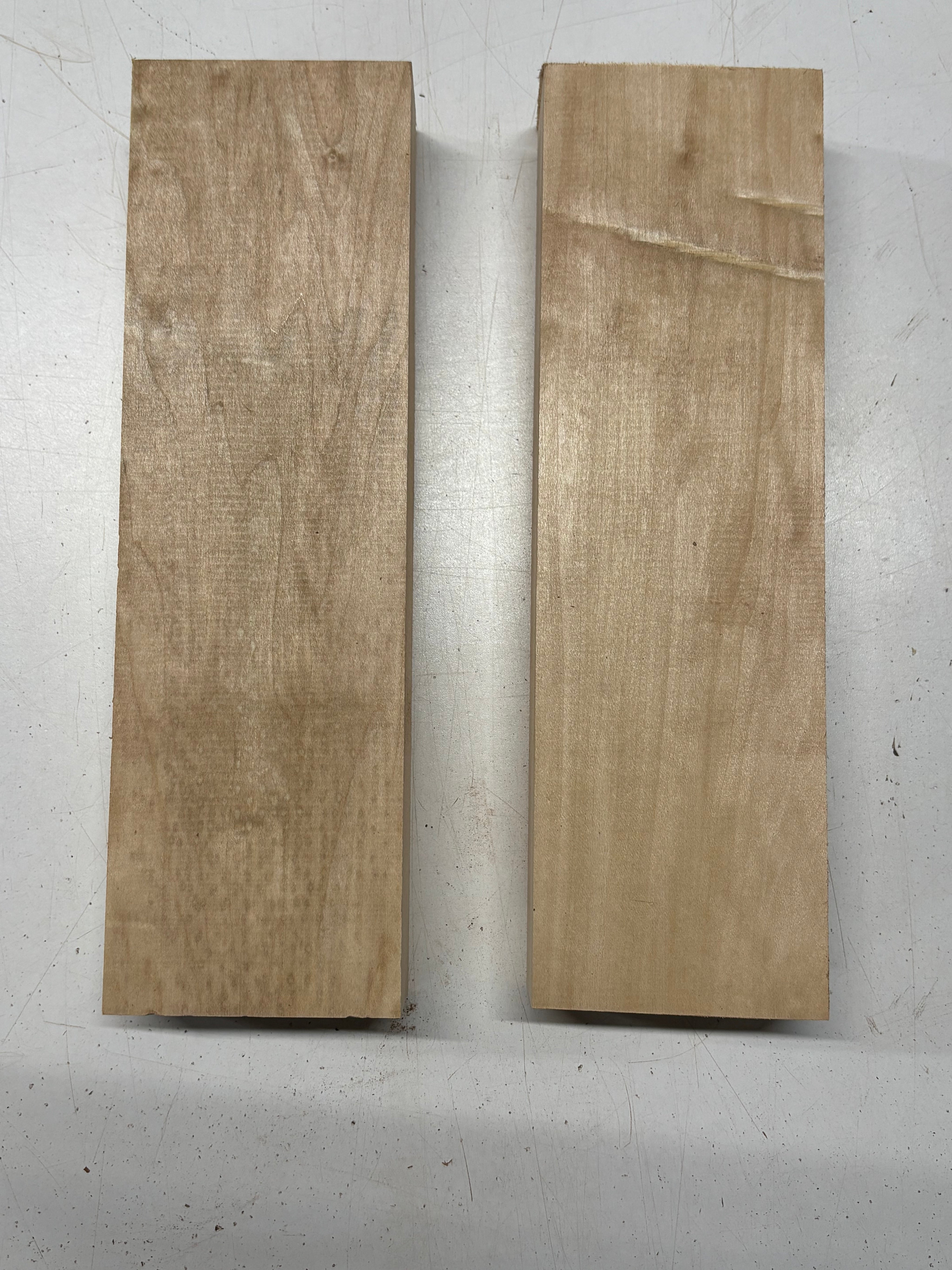 2 Pack, Basswood Lumber Board Blanks 11-1/2"x3-1/2"x1-7/8"#7840 Exotic Wood Zone New 