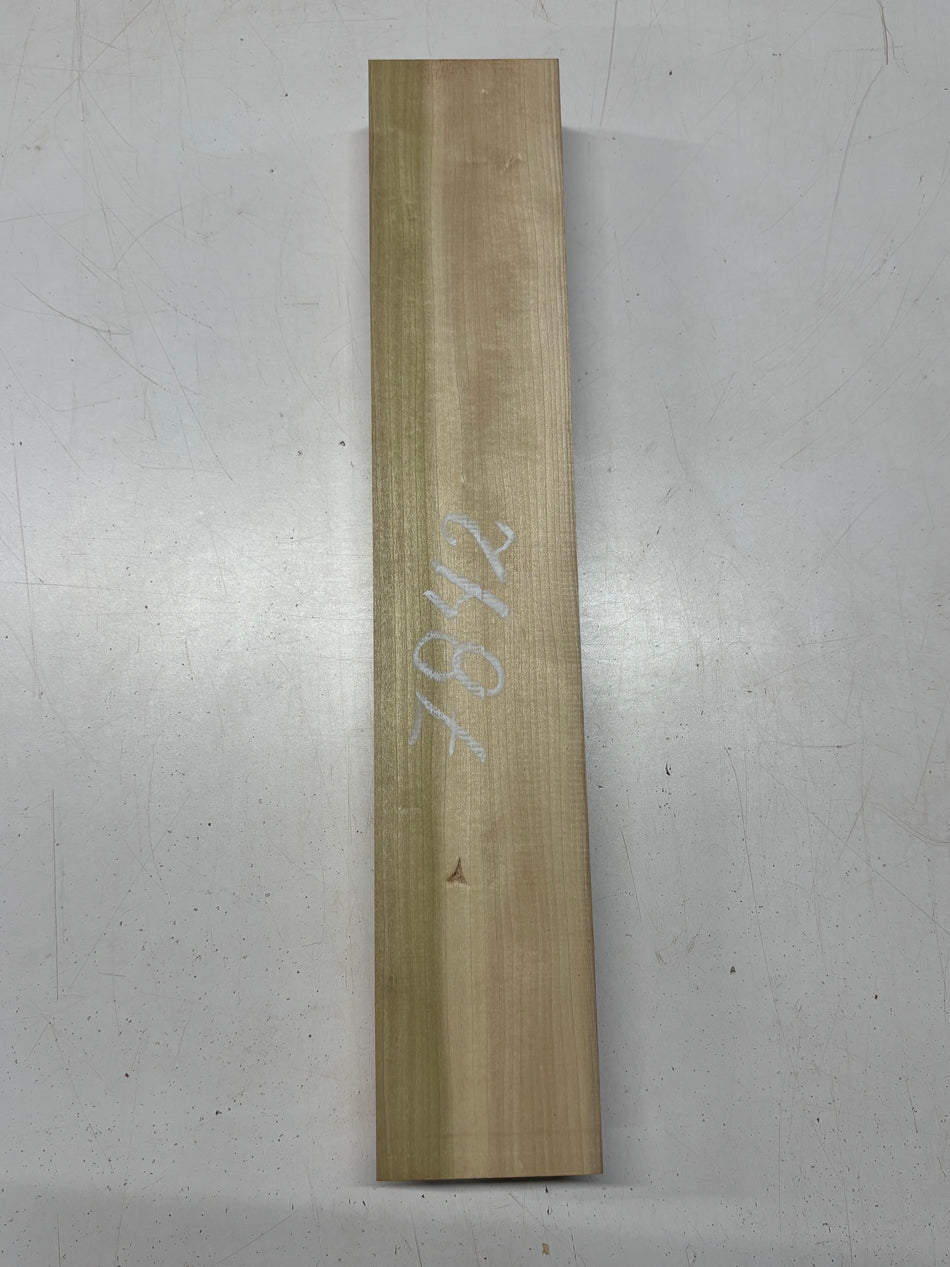 1 Piece, Poplar Lumber Board Blank 21"x3-7/8"x2-1/4"#7842 - Exotic Wood Zone