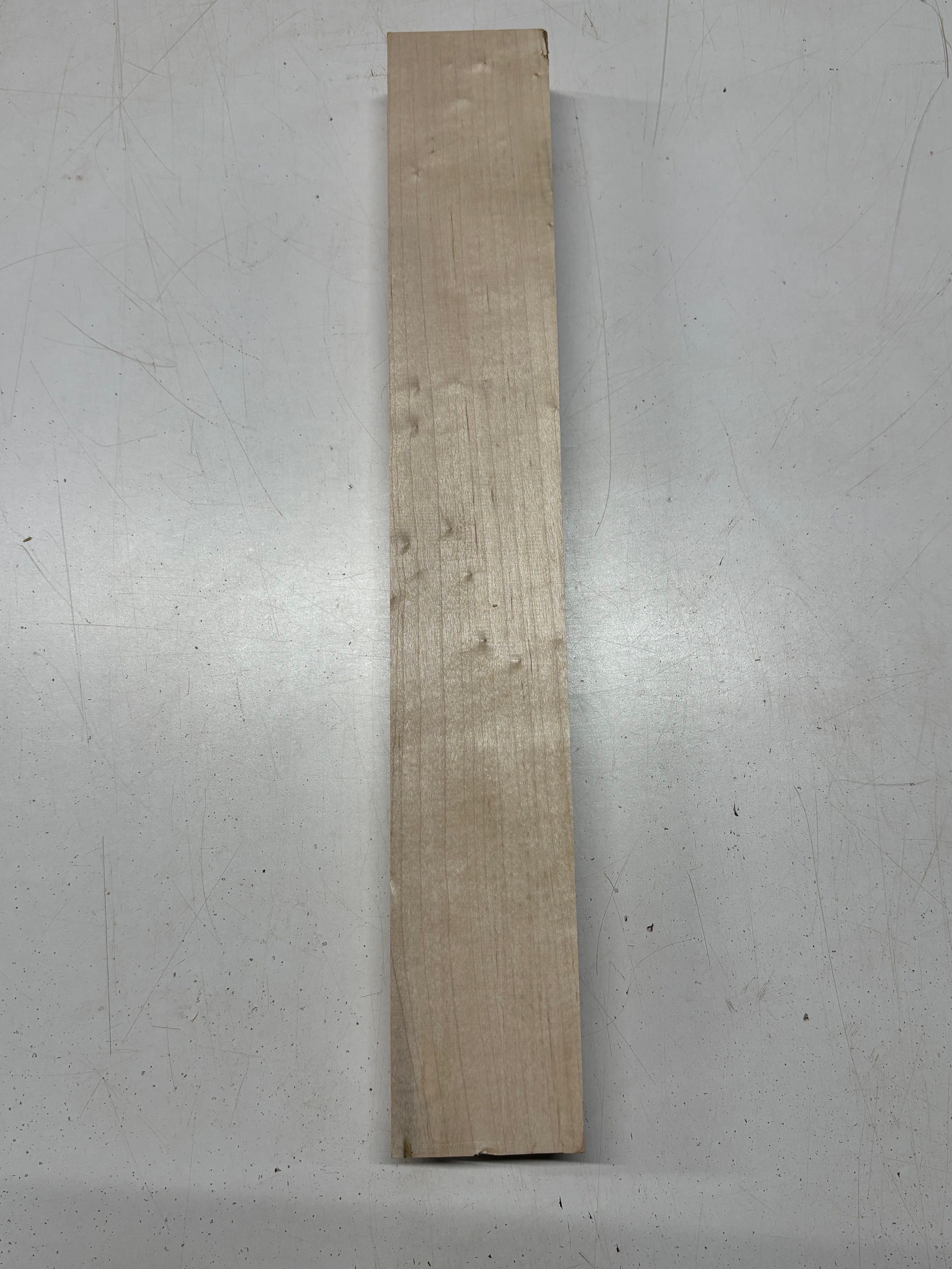 1 Piece, Ambrosia Maple Lumber Board Blank 21"x3-1/4"x1-7/8"#7844 - Exotic Wood Zone