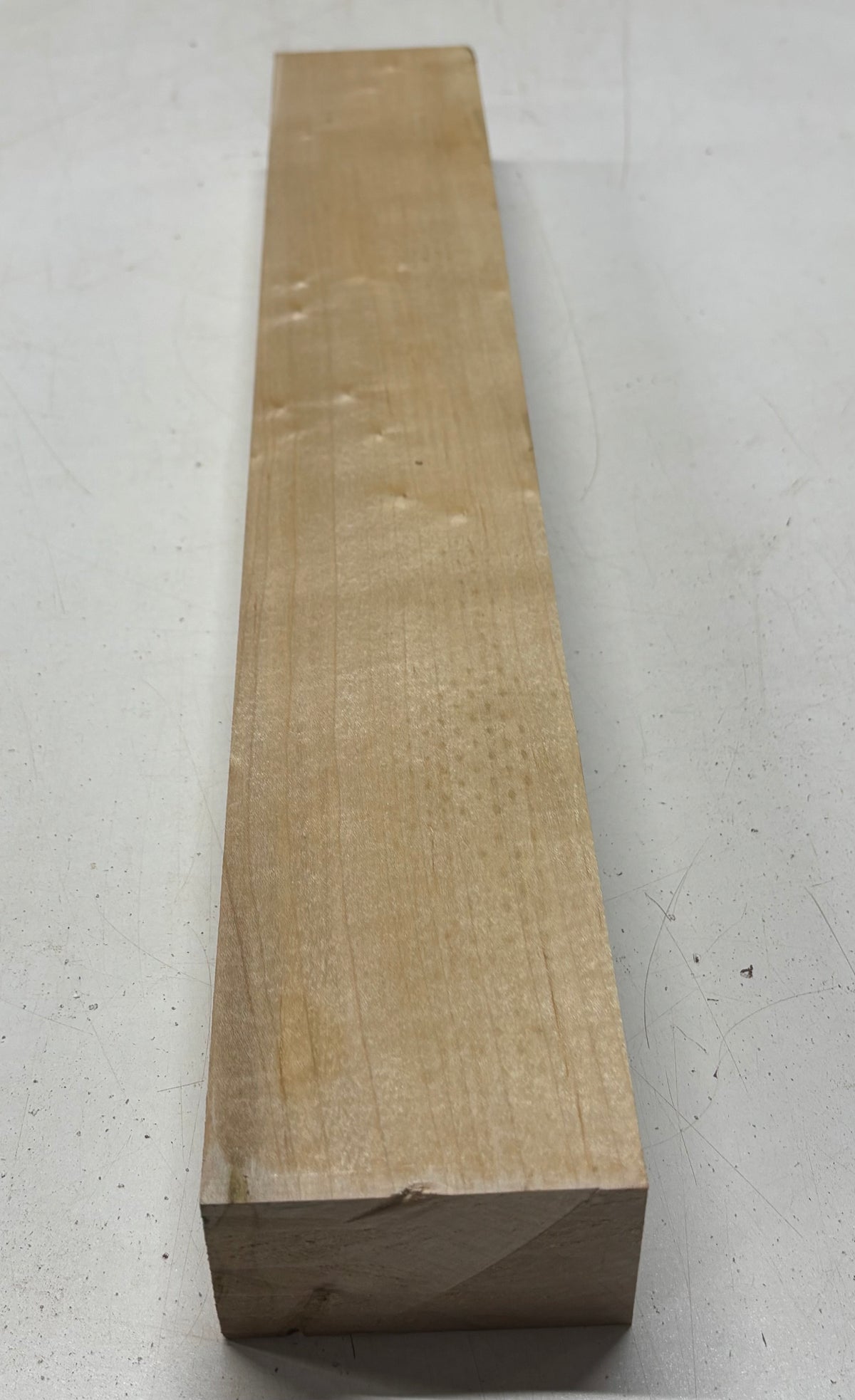 1 Piece, Ambrosia Maple Lumber Board Blank 21"x3-1/4"x1-7/8"#7844 - Exotic Wood Zone