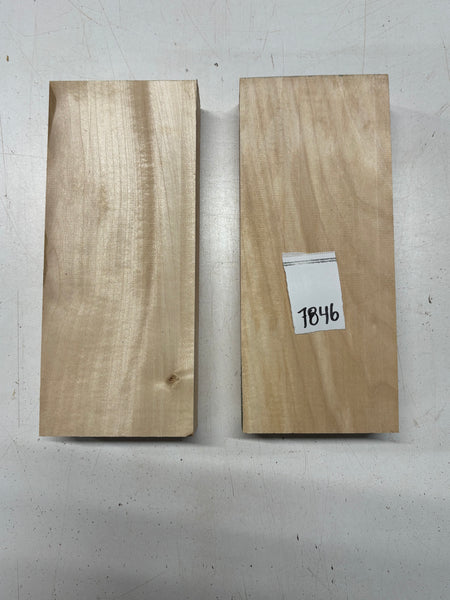 2 Pack, Basswood Lumber Board Blanks 9-1/2"x4"x1-3/4"#7846 - Exotic Wood Zone