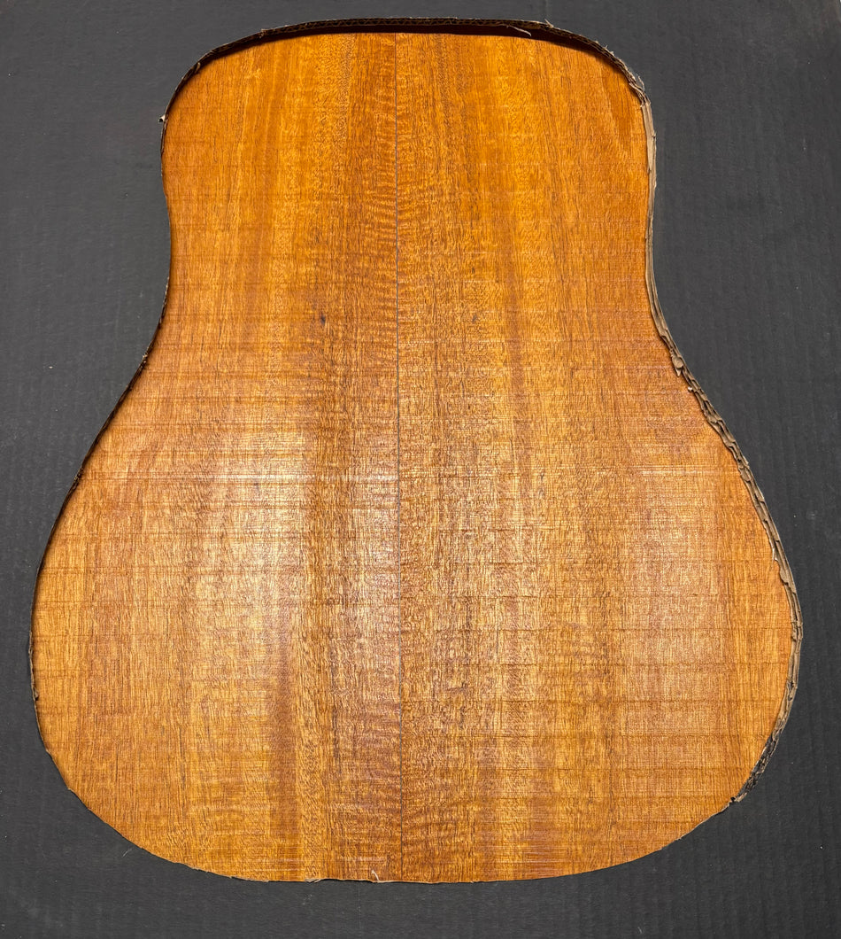 Flame Genuine Mahogany Dreadnought Guitar Back & Side Set #4019