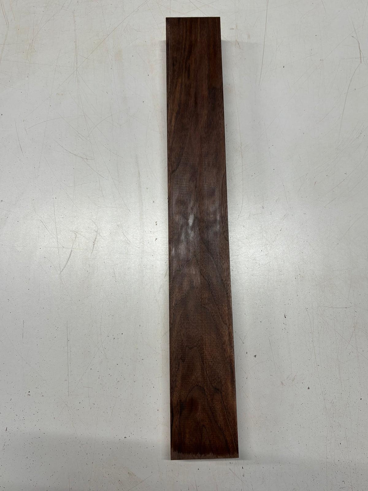 1 Piece, Figured Black Walnut Guitar Neck Blank 24"x3-1/4"x1-7/8" #7856 - Exotic Wood Zone
