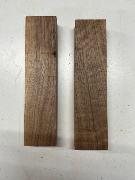 2 Pack, Black Walnut Lumber Board Blanks 12"x2-7/8"x1-7/8" #7860 - Exotic Wood Zone