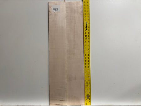 Flame Ambrosia Maple AAAA Grade Dreadnought Guitar Back and Side Set #3903 Exotic Wood Zone 