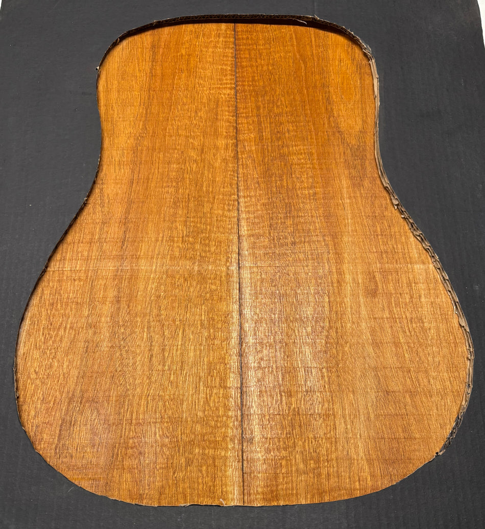 Flame Genuine Mahogany Dreadnought Guitar Back & Side Set #4027