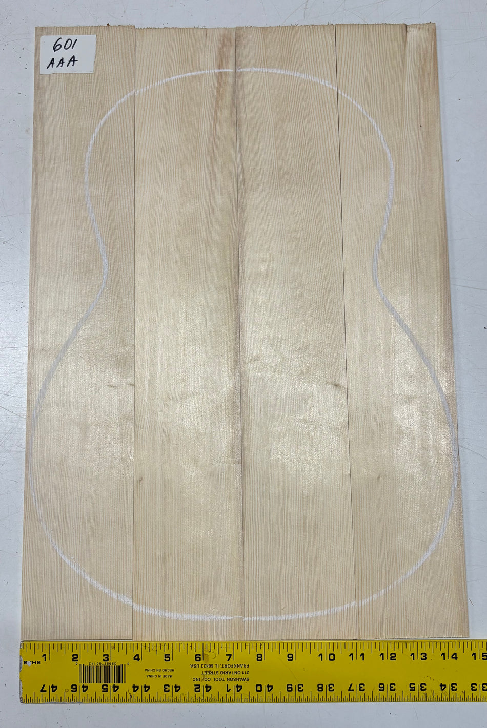 4 Piece German Spruce Classical Guitar Top- AAA Grade #601