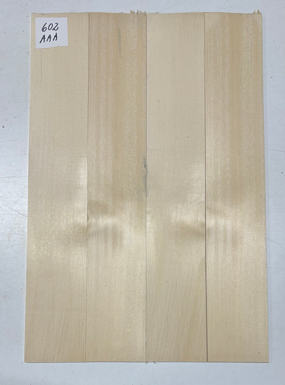 4 Piece German Spruce Classical Guitar Top- AAA Grade #602