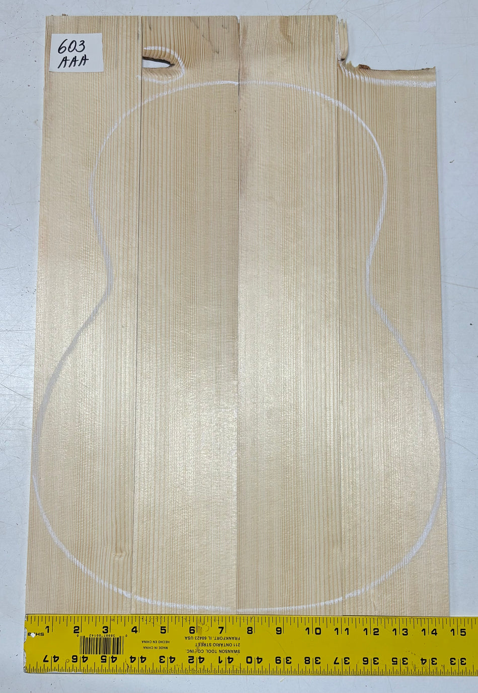 4 Piece German Spruce Classical Guitar Top- AAA Grade #603