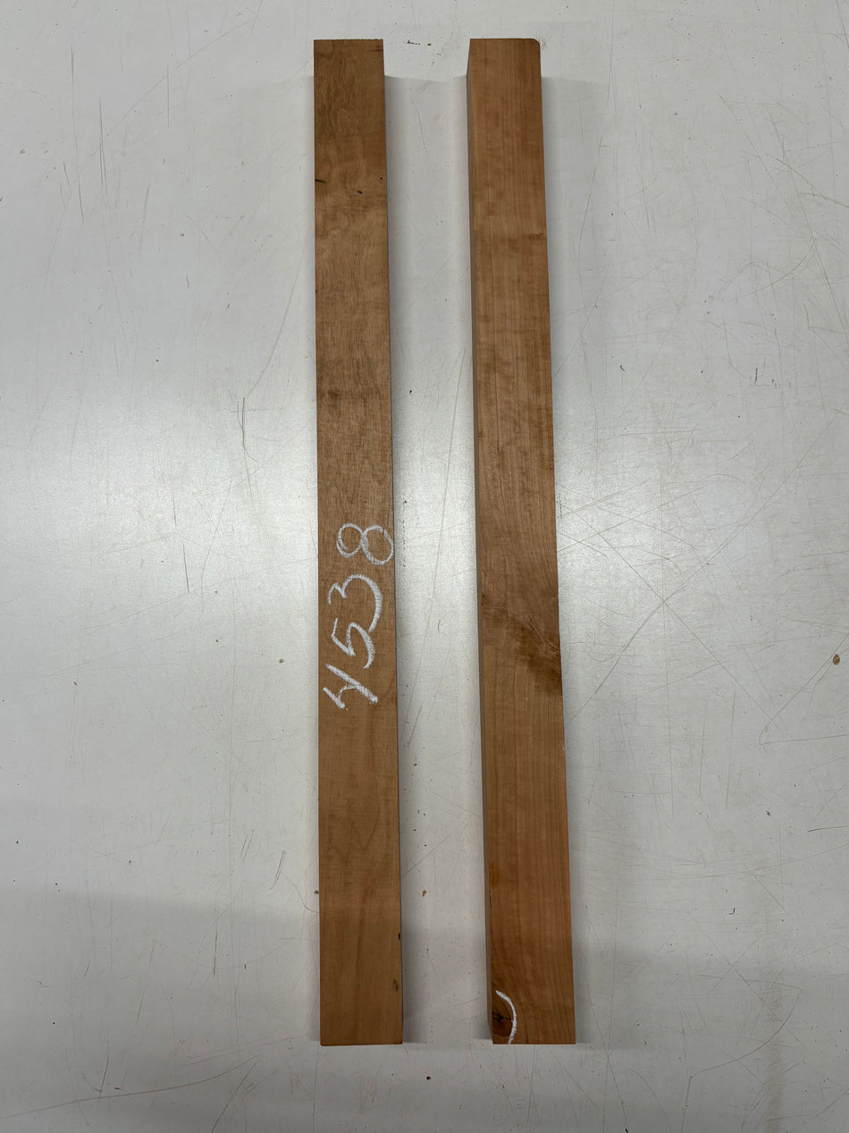 2 Pack, Cherry, Thin Stock Lumber 27" x 2" x 1/2"#4538