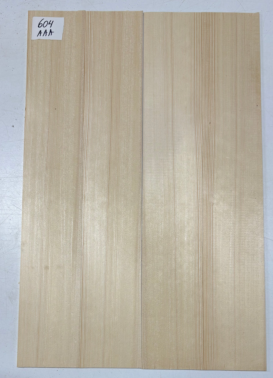 4 Piece German Spruce Classical Guitar Top- AAA Grade #604