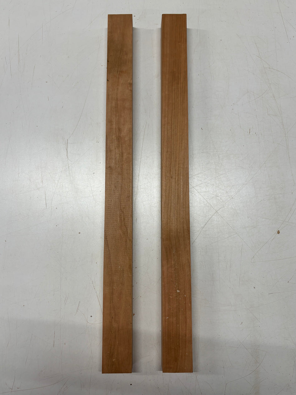 2 Pack, Cherry, Thin Stock Lumber 27" x 2" x 1/2"#4538