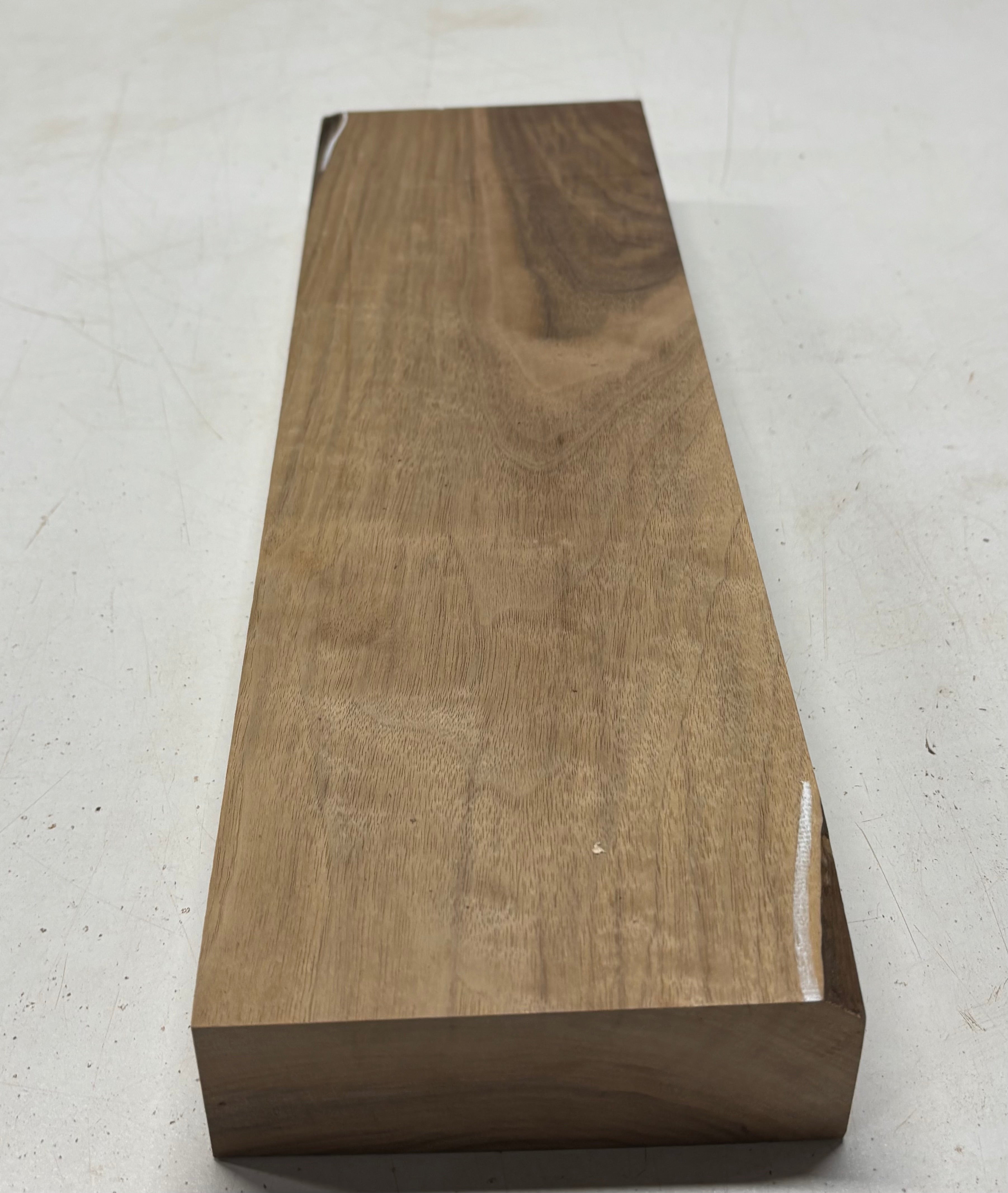 1 Piece, Black Walnut Lumber Board Blank  18-1/2"x5-1/2"x1-3/4" #7871 - Exotic Wood Zone