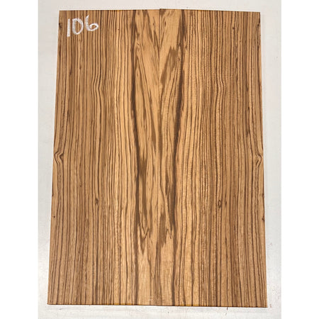 Zebrawood Bookmatched Guitar Drop Tops 21" x 7-1/4" x 1/4" #106 - Exotic Wood Zone - Buy online Across USA 