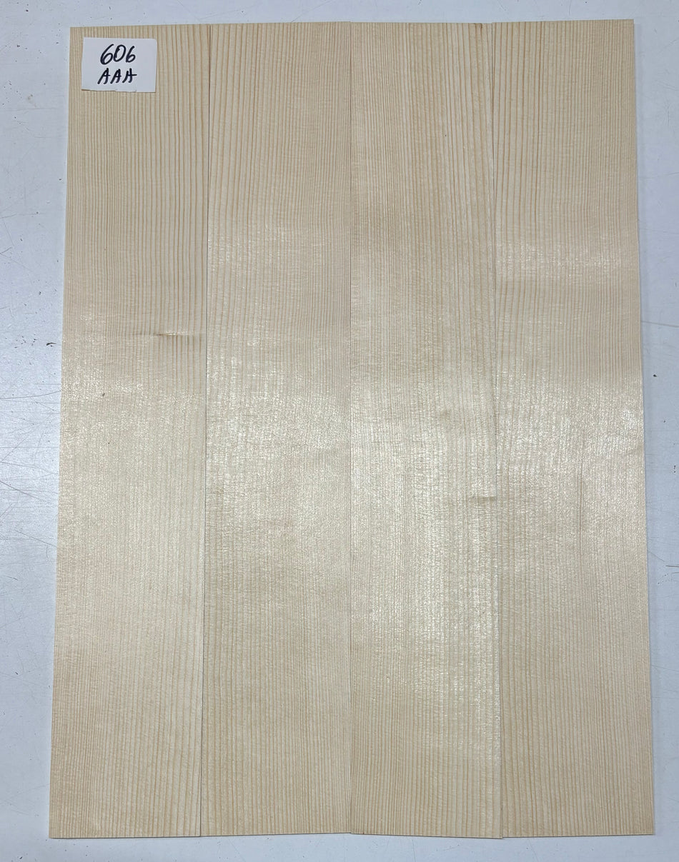 4 Piece German Spruce Classical Guitar Top- AAA Grade #606