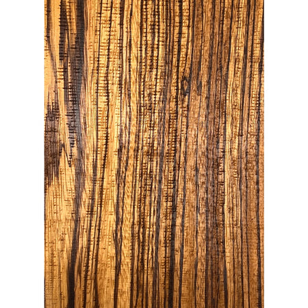 Zebrawood Bookmatched Guitar Drop Tops 21" x 7-1/4" x 1/4" #106 - Exotic Wood Zone - Buy online Across USA 